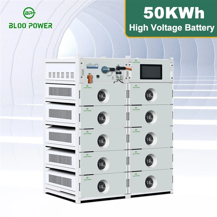 20KW 50KWH high voltage inverter with rack-mounted LFP battery