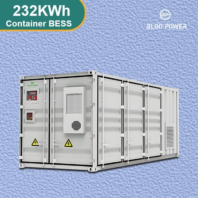 Industrial 232 kWh Lithium Ion Battery Cost High Voltage