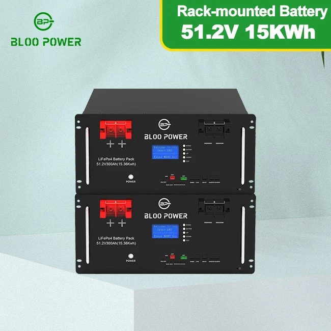 48V 300Ah LiFePO4 Battery 5.12kWh Capacity