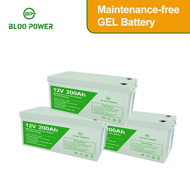 12V 200Ah sealed lead acid battery