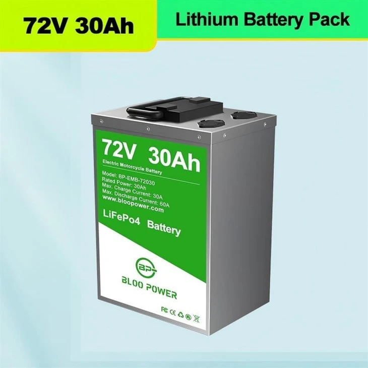 72v 30Ah LiFePO4 Battery Pack